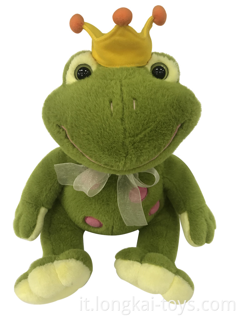 Plush Frog Toy 